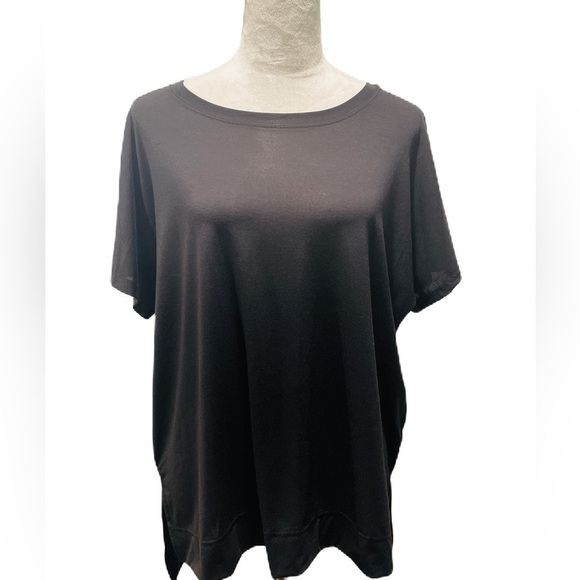 All In Motion Women Active Short Sleeve Slit Hem Top Large Size - Picture 7 of 15